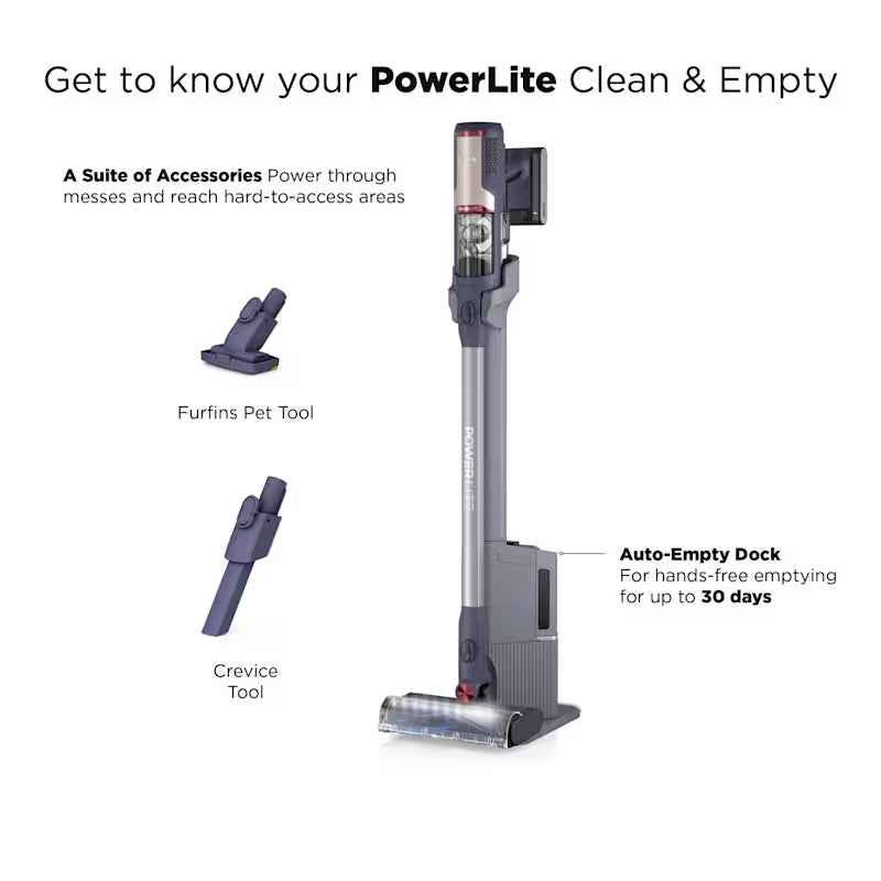 Shark PowerLite Clean & Empty Pet Cordless Vacuum – BU3621UKT