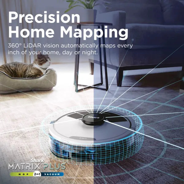 Shark Matrix Plus 2-in-1 Self-Empty Robot Vacuum & Mop RV2620WAUKWH