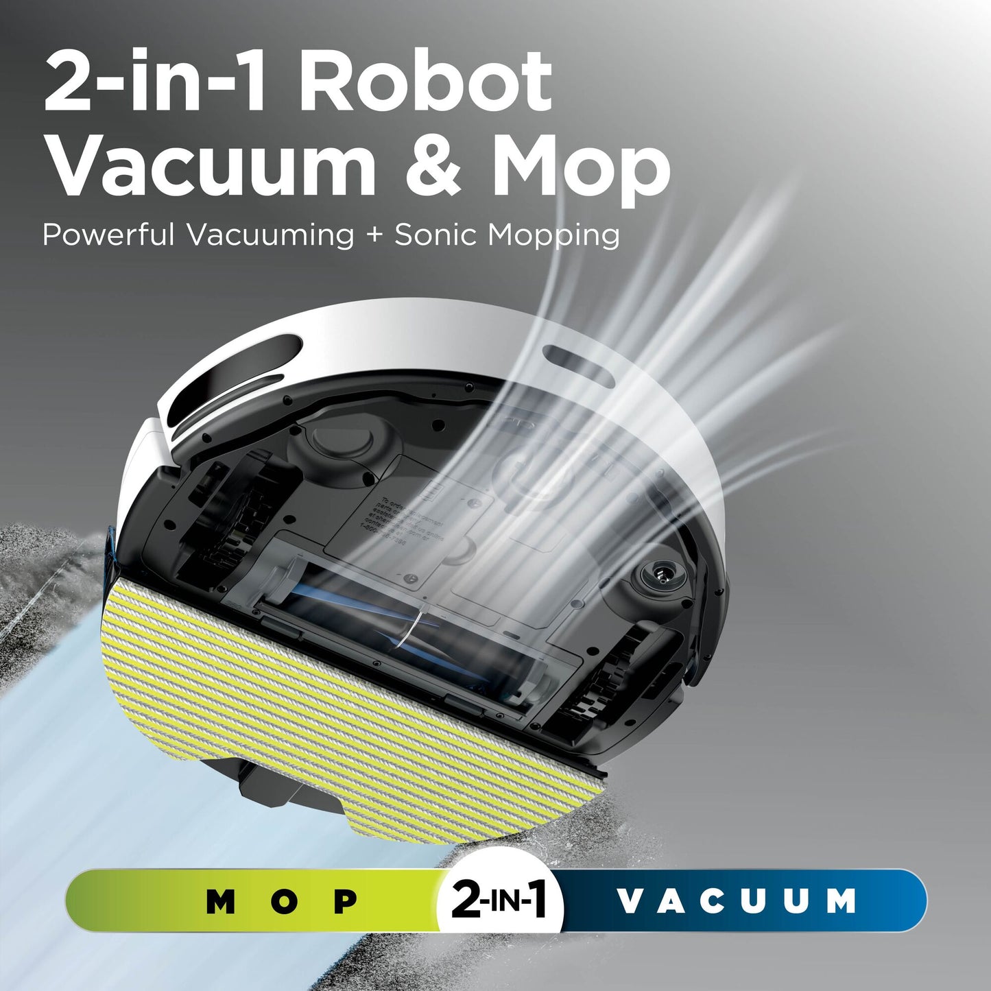 Shark Matrix Plus 2-in-1 Robot Vacuum & Mop White RV2620WDUKWH