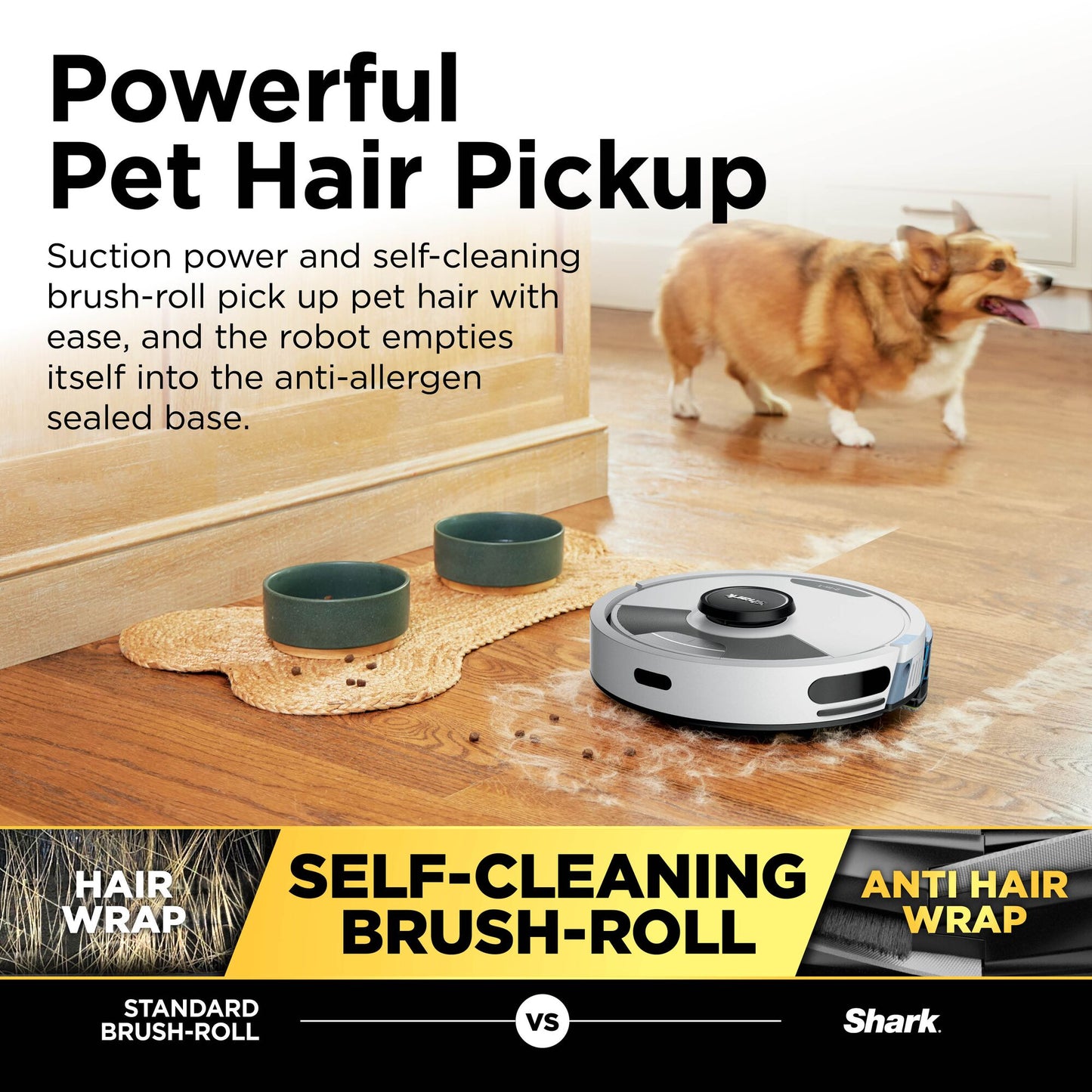 Shark Matrix Plus 2-in-1 Robot Vacuum & Mop White RV2620WDUKWH