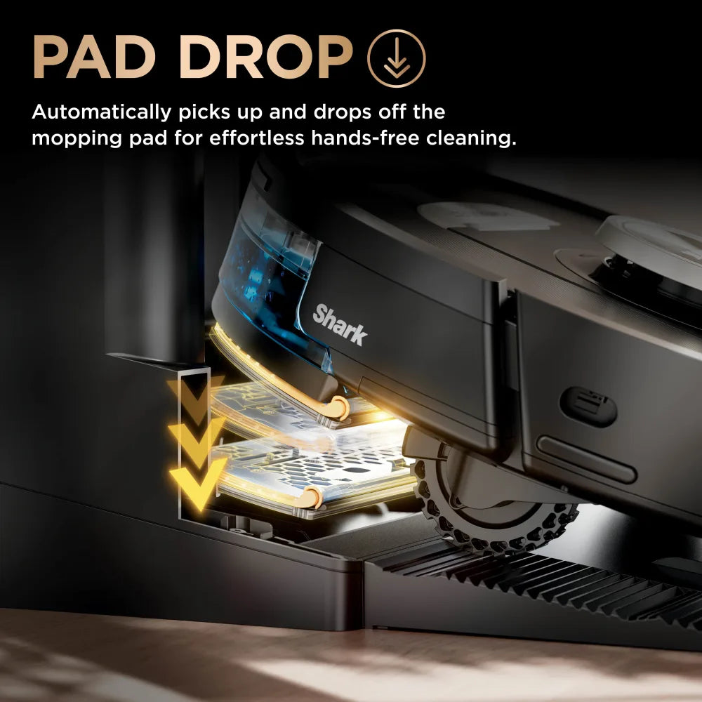 Shark PowerDetect NeverTouch Pro 2-in-1 Self-Empty, Self-Refill & Self-Clean Robot Vacuum & Mop RV2800ZEUK