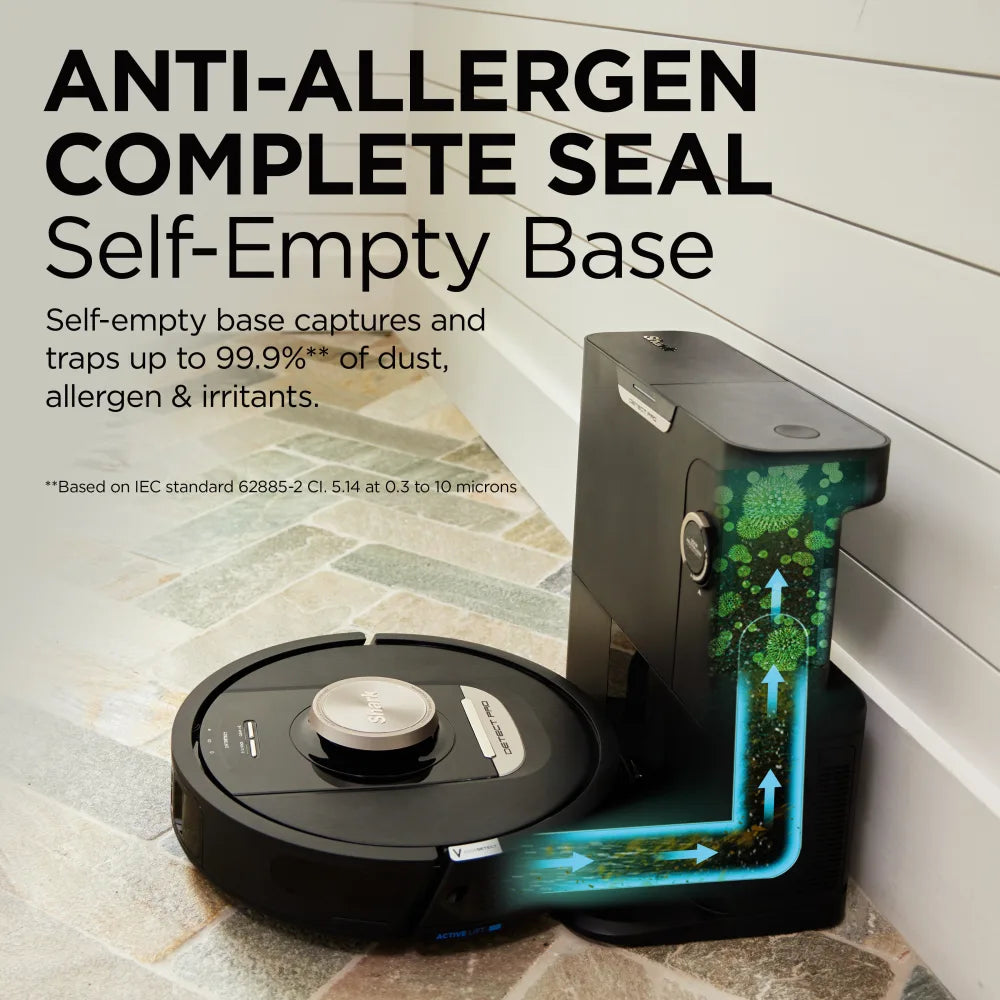 Shark PowerDetect Self-Empty Robot Vacuum RV2820VEUK