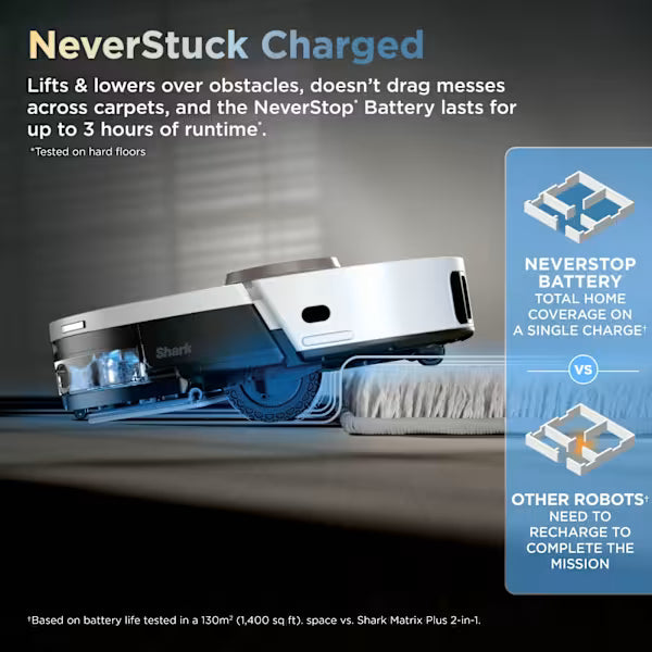 Shark ThermaCharged PowerDetect Robot Vacuum RV2900XEUKWH