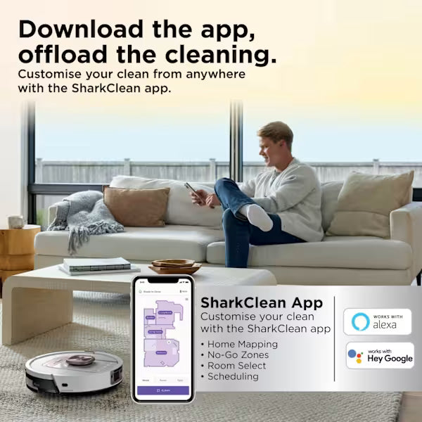 Shark ThermaCharged PowerDetect Robot Vacuum RV2900XEUKWH