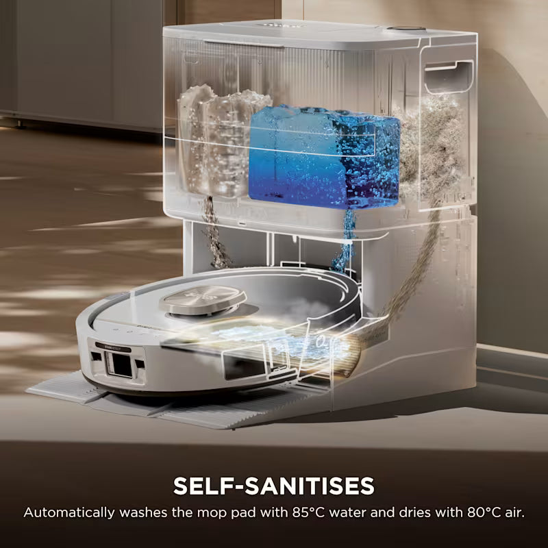 Shark PowerDetect Luxe UV Reveal 2-in-1 Vac & Mop Robot Vacuum – Espresso RV3024XEUKPU