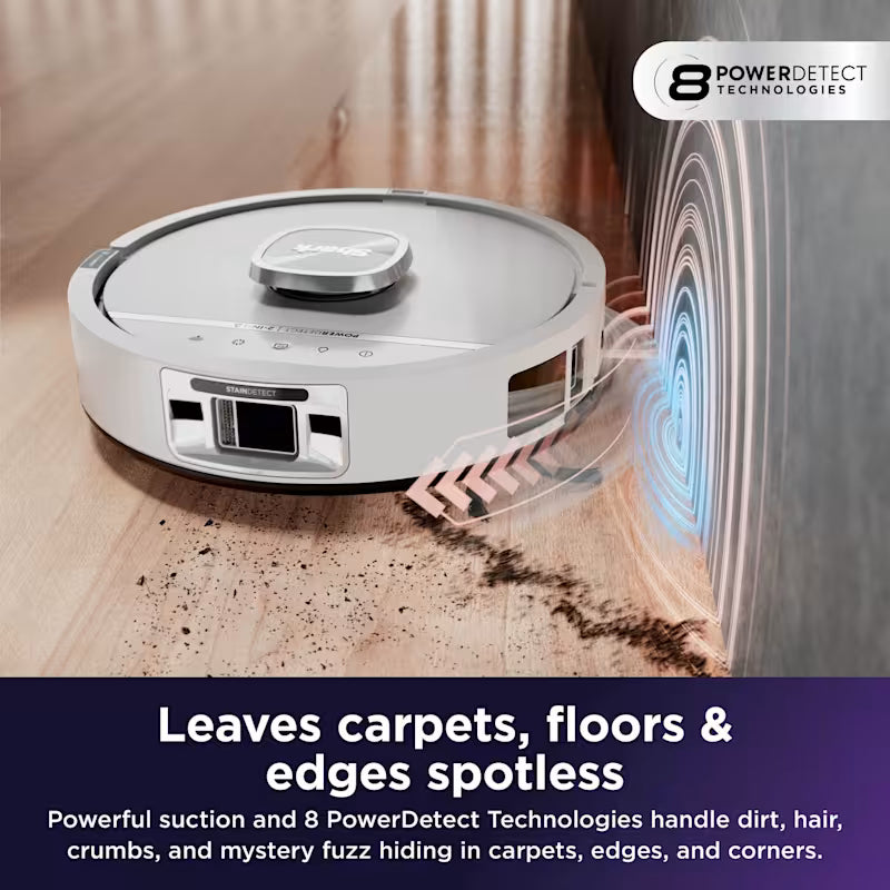 Shark PowerDetect UV Reveal 2-in-1 Vac & Mop Robot Vacuum RV3000XEUKWH