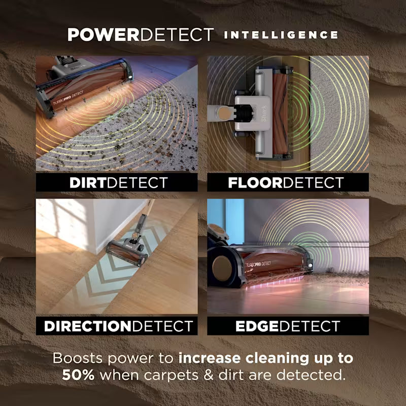 Shark PowerDetect Speed Luxe Collection Clean & Empty Cordless Vacuum IA3246UKTIV