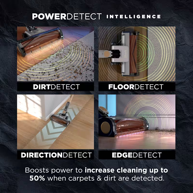Shark PowerDetect Speed Luxe Collection Clean & Empty Cordless Vacuum IA3246UKTBL
