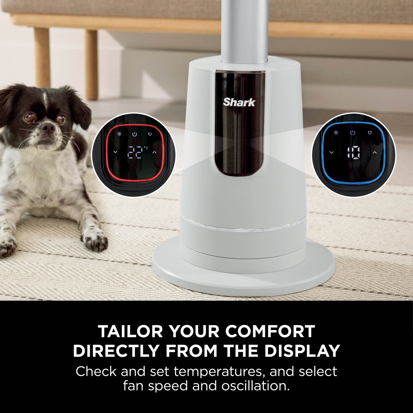 Shark TurboBlade Cool + Heat TH200UKWH