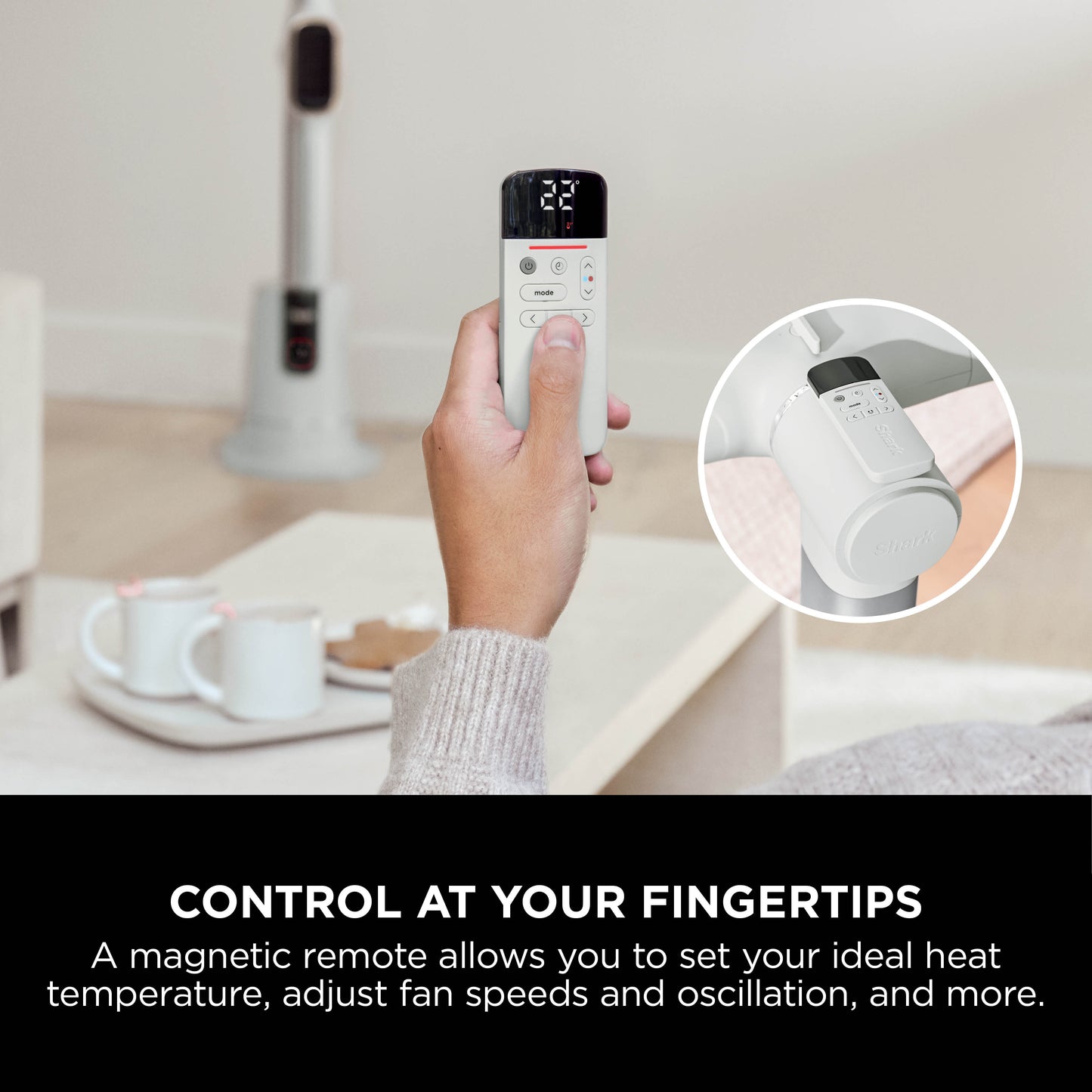 Shark TurboBlade Cool + Heat TH200UKWH