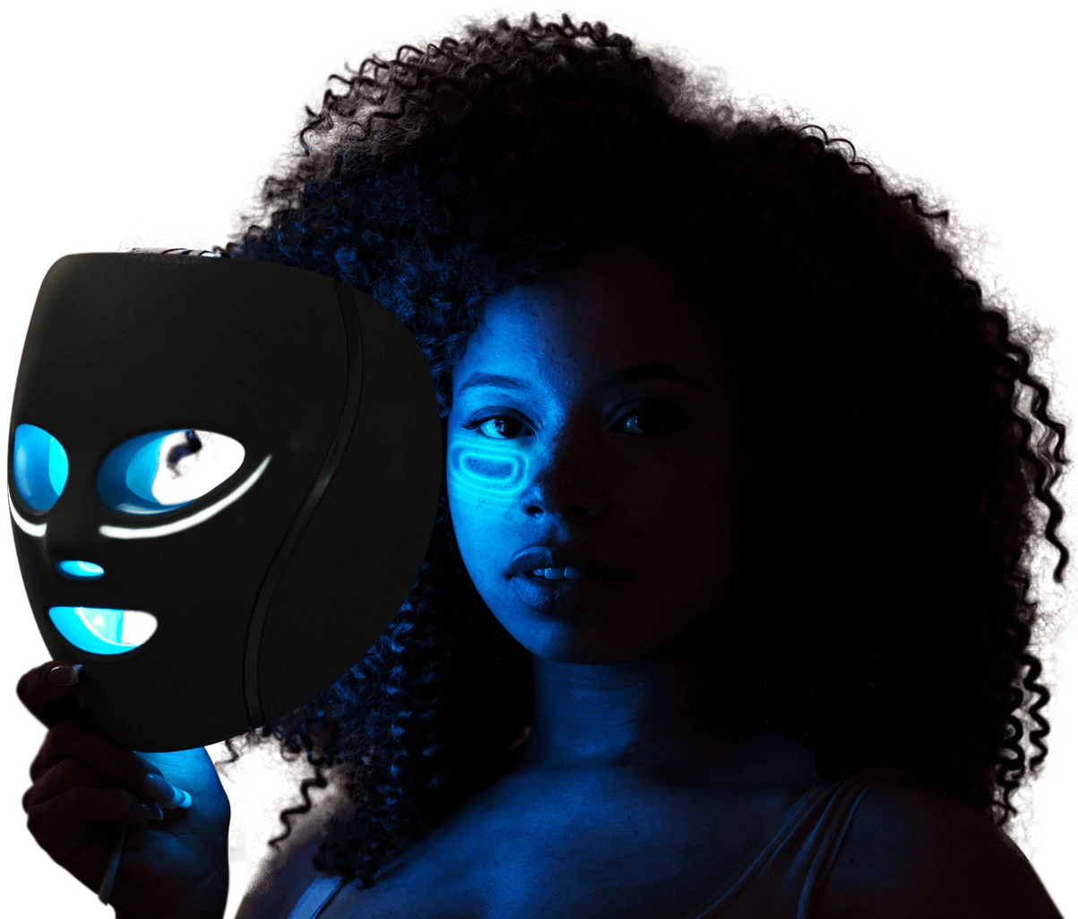 Image of Shark CryoGlow Facial Mask Under-Eye Revive mode